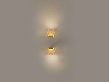 GOLDEN CLOUD - LED Murano glass wall light by Paolo Castelli - view 3